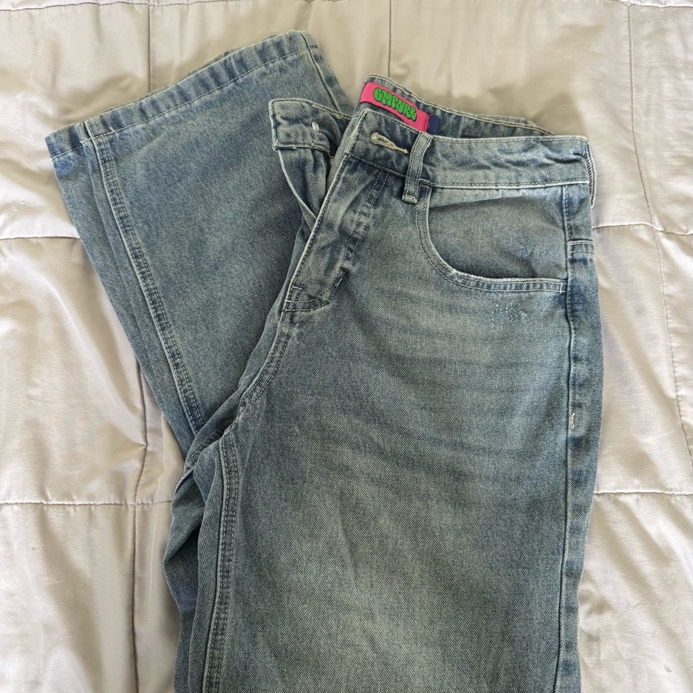 Empyre Light Blue Straight Leg Jeans